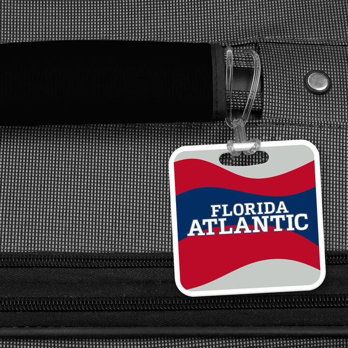 Florida Atlantic University Luggage Bag Tag (square)