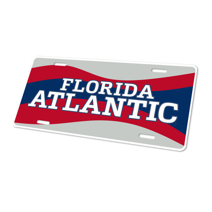 Florida Atlantic University Decorative License Plate