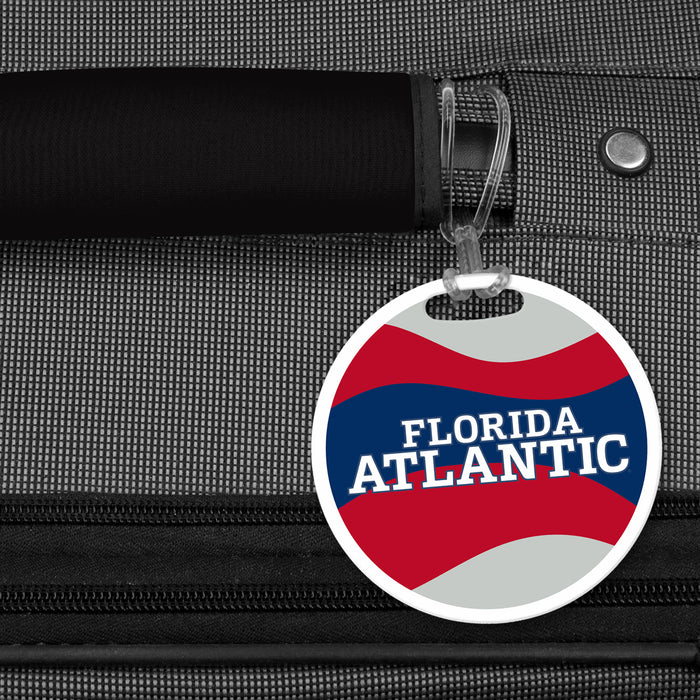 Florida Atlantic University Luggage Bag Tag (round)