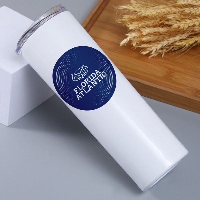 Florida Atlantic University Stainless Steel Skinny Tumbler 20 OZ