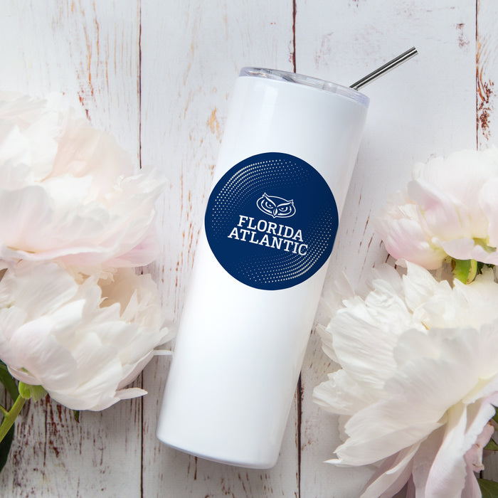 Florida Atlantic University Stainless Steel Skinny Tumbler 20 OZ