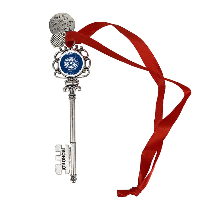 Florida Atlantic University Christmas Ornament Santa Magic Key