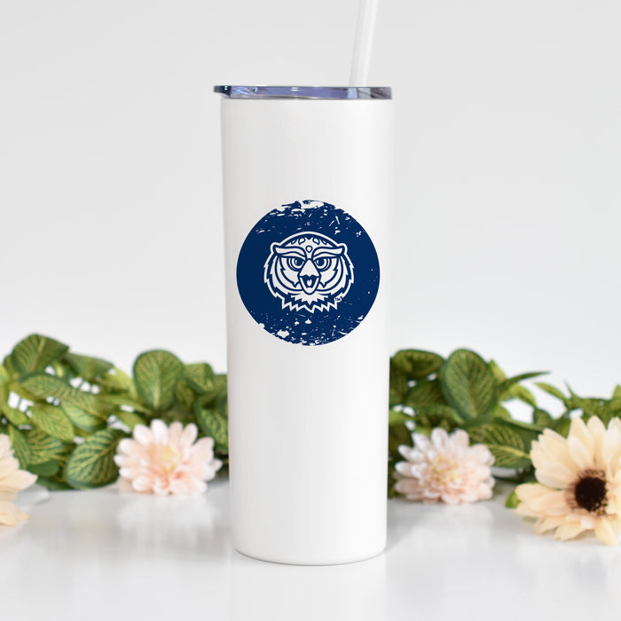 Florida Atlantic University Stainless Steel Skinny Tumbler 20 OZ