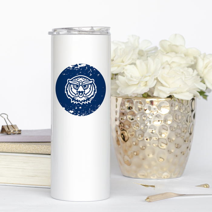 Florida Atlantic University Stainless Steel Skinny Tumbler 20 OZ