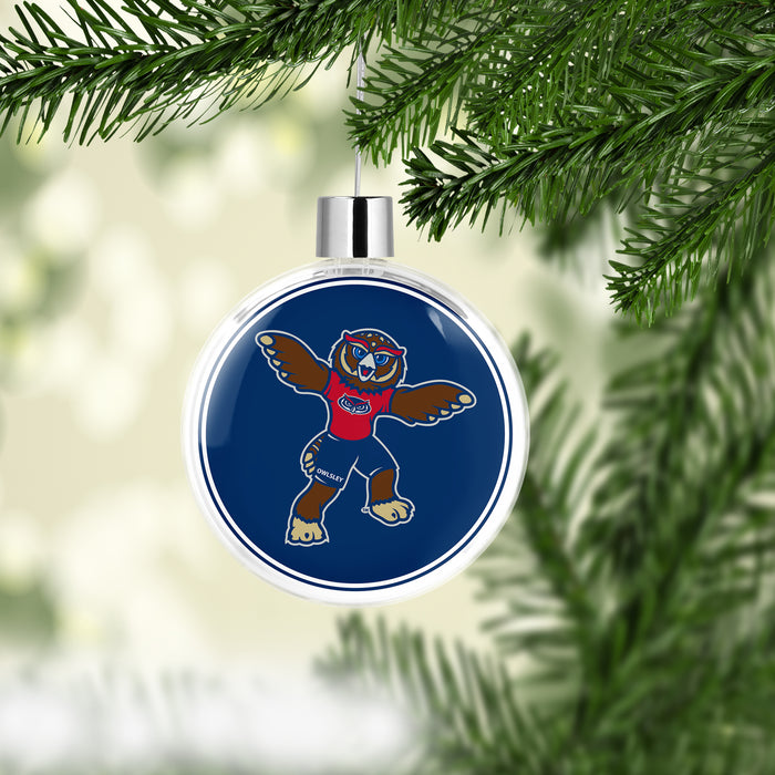 Florida Atlantic University Christmas Ornament Flat Round