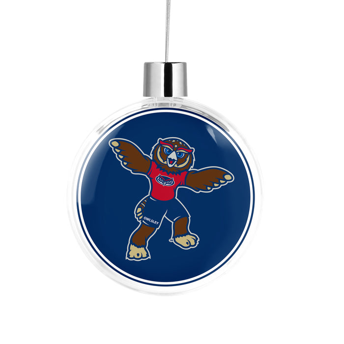 Florida Atlantic University Christmas Ornament Flat Round