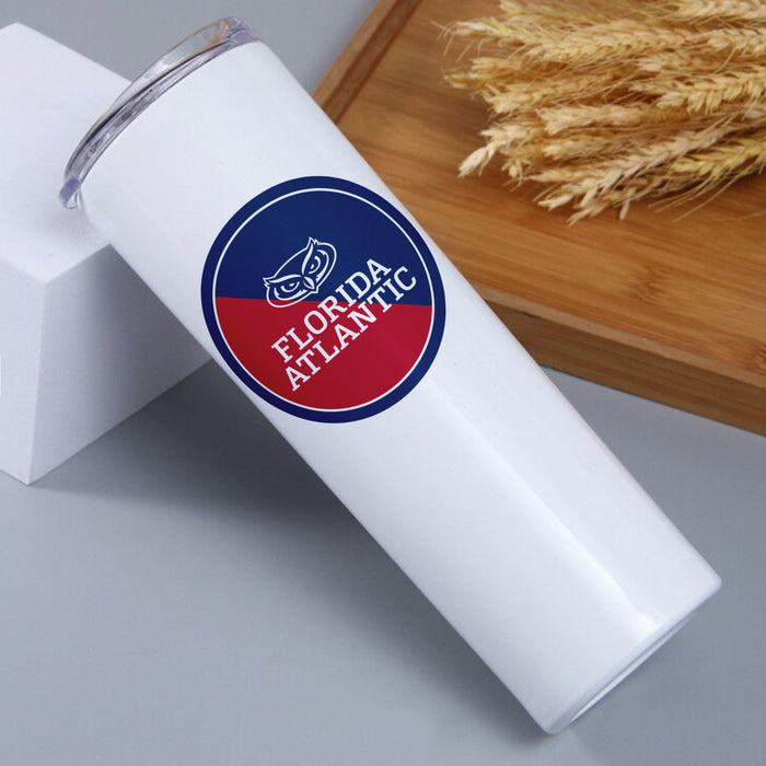 Florida Atlantic University Stainless Steel Skinny Tumbler 20 OZ
