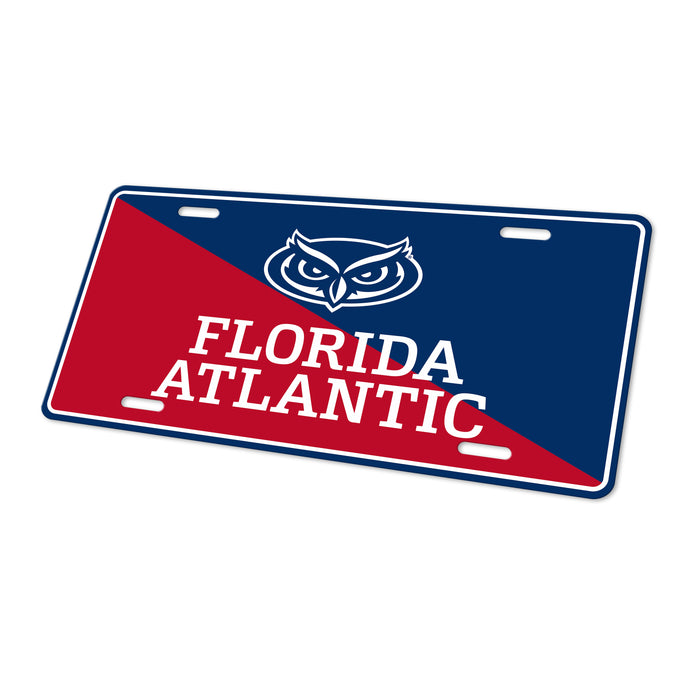 Florida Atlantic University Decorative License Plate