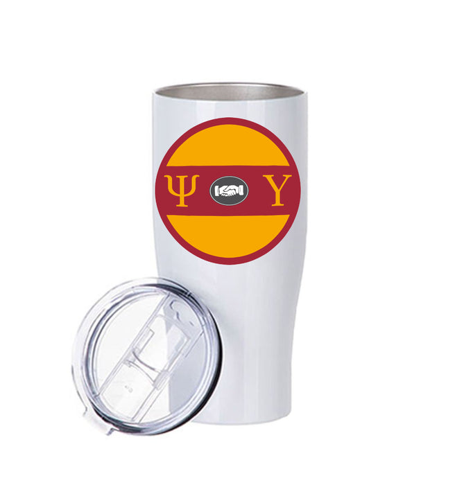 Psi Upsilon Stainless Steel Tumbler - 20oz