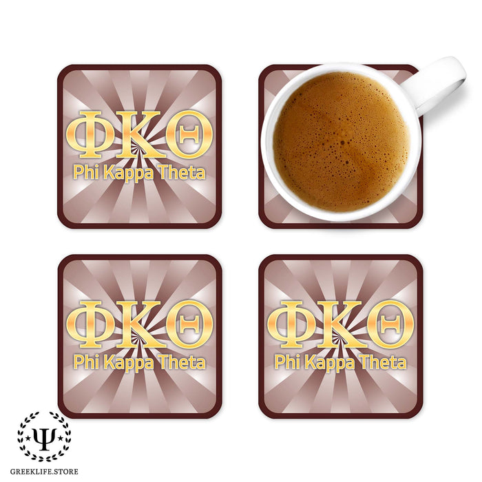 Phi Kappa Theta Beverage Coasters Square (Set of 4)