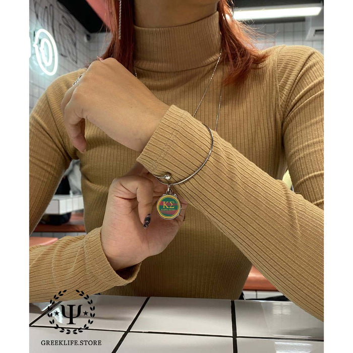 Kappa Sigma Round Adjustable Bracelet