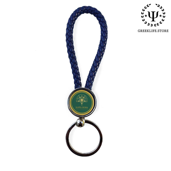 Kappa Sigma Key chain round