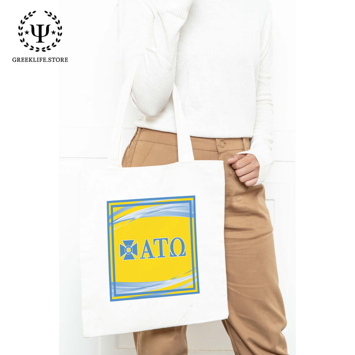 Alpha Tau Omega Canvas Tote Bag
