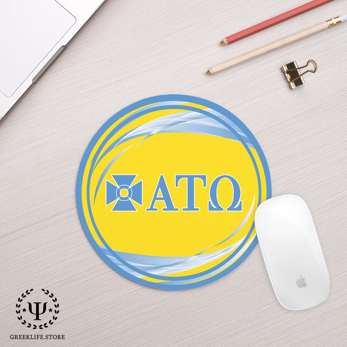 Alpha Tau Omega Mouse Pad Round