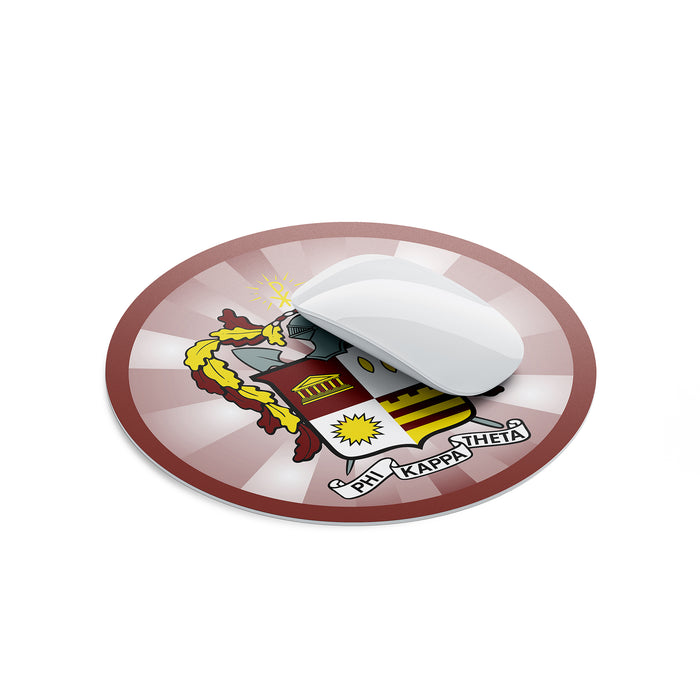 Phi Kappa Theta Mouse Pad Round