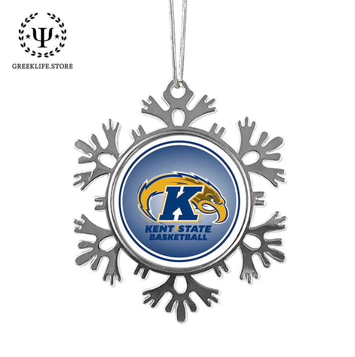 Kent State University Christmas Ornament - Snowflake Metal