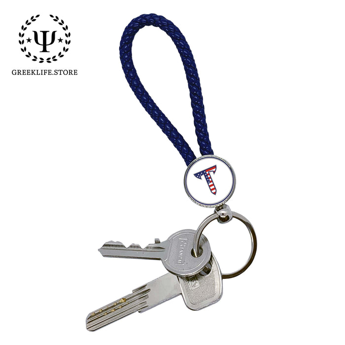 Troy University Key chain round