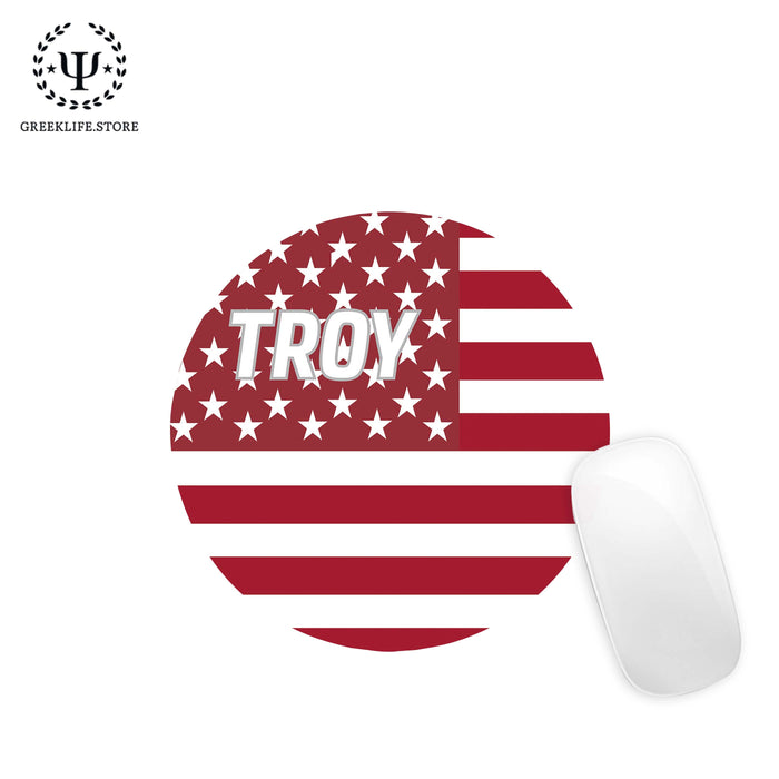 Troy University Mouse Pad Round