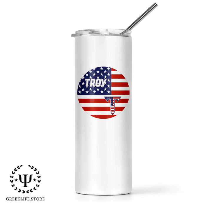 Troy University Stainless Steel Skinny Tumbler 20 OZ