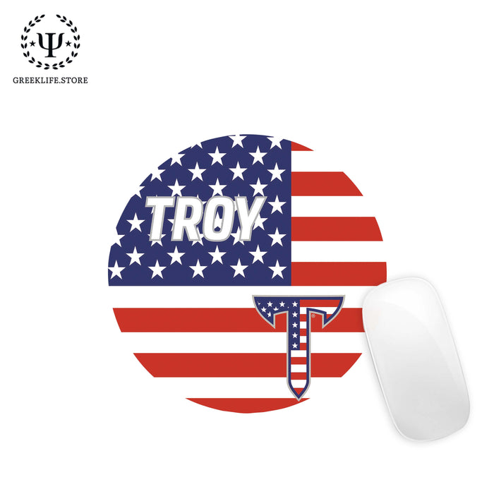 Troy University Mouse Pad Round