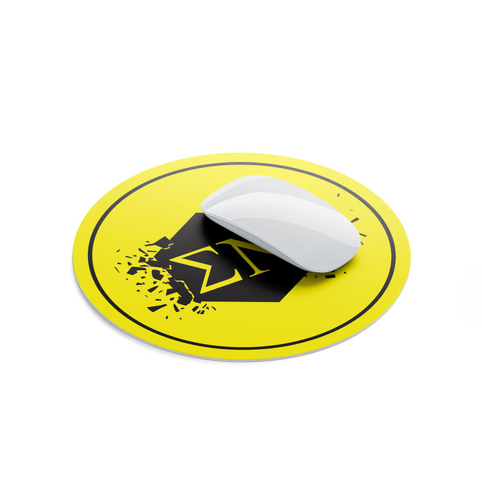 Sigma Nu Mouse Pad Round