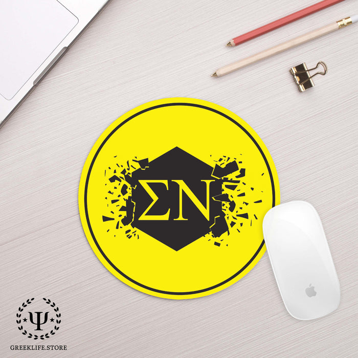 Sigma Nu Mouse Pad Round