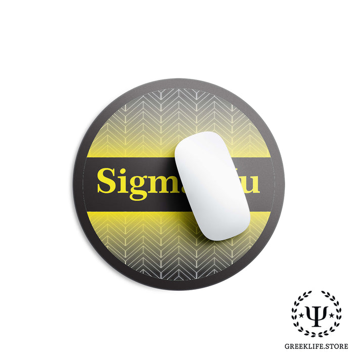 Sigma Nu Mouse Pad Round