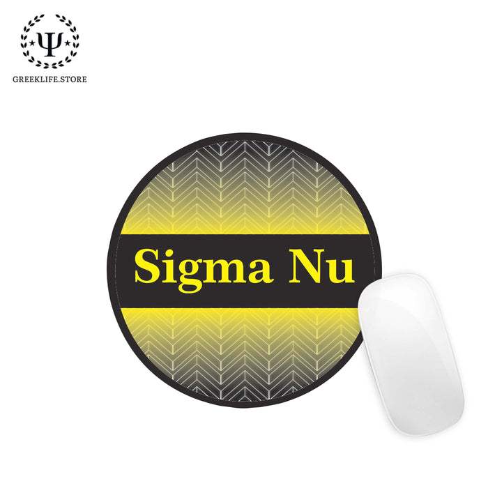 Sigma Nu Mouse Pad Round