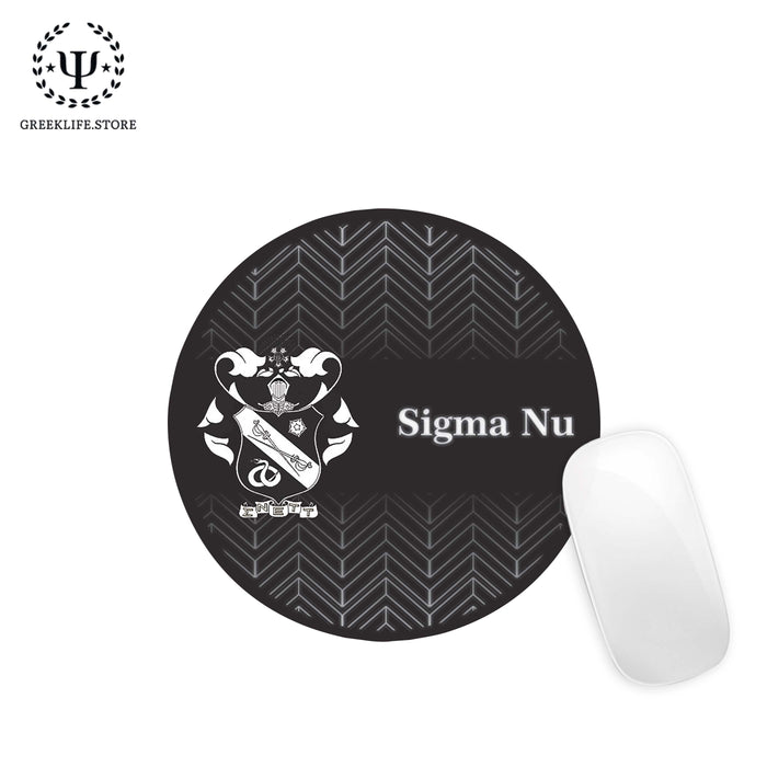 Sigma Nu Mouse Pad Round