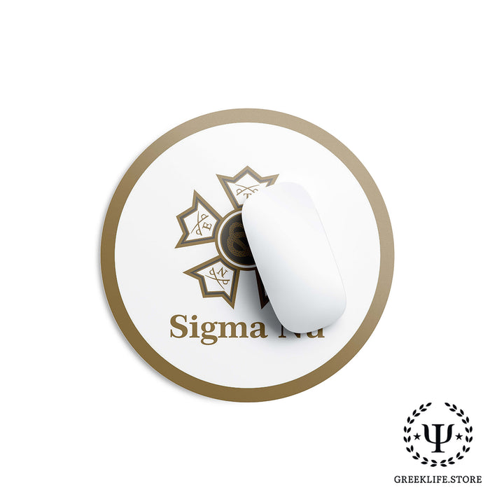 Sigma Nu Mouse Pad Round