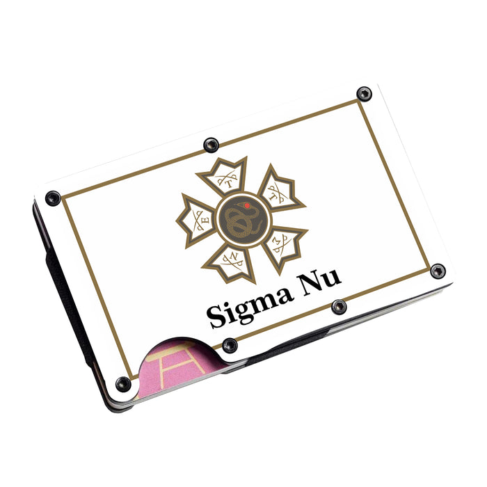 Sigma Nu Wallet \ Credit Card Holder