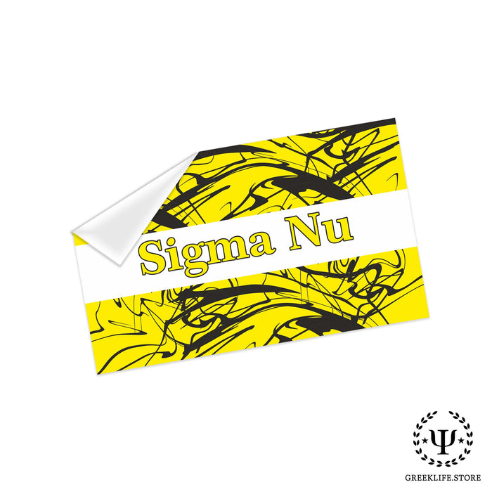 Sigma Nu Decal Sticker