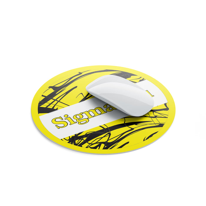 Sigma Nu Mouse Pad Round