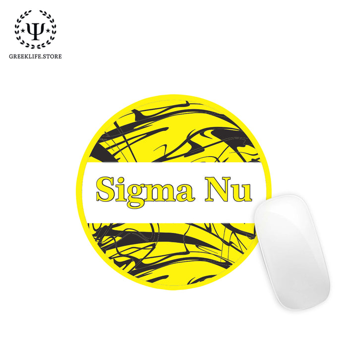 Sigma Nu Mouse Pad Round