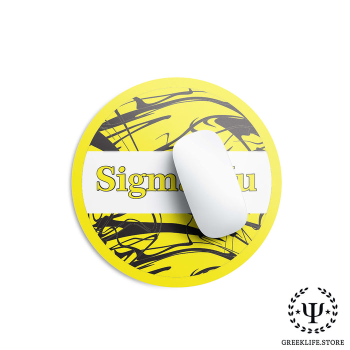 Sigma Nu Mouse Pad Round