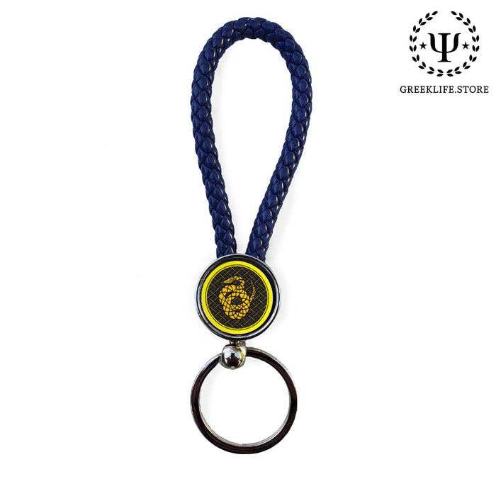 Sigma Nu Keychain Round