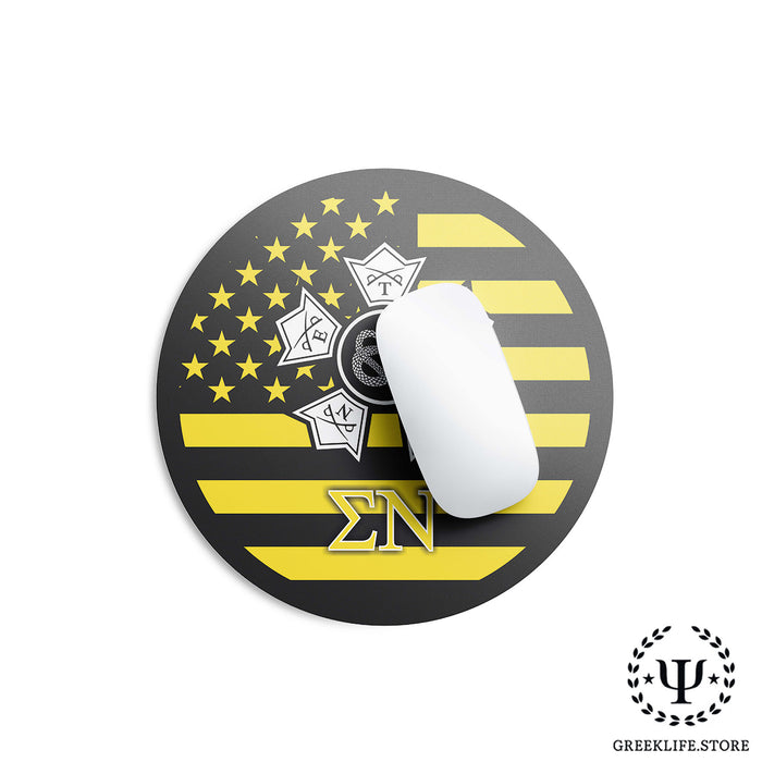 Sigma Nu Mouse Pad Round