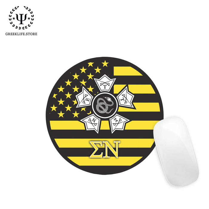 Sigma Nu Mouse Pad Round