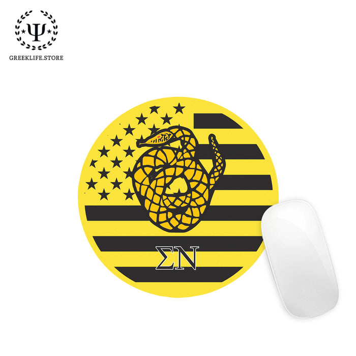 Sigma Nu Mouse Pad Round