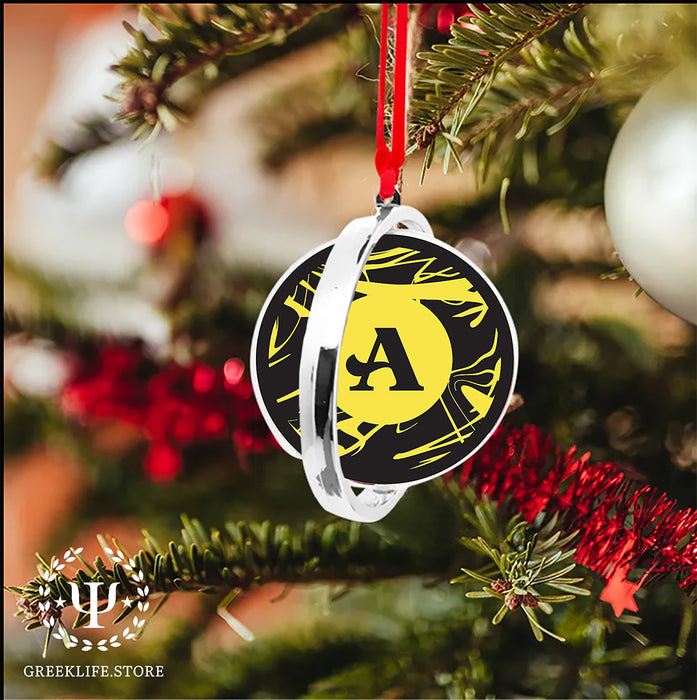 Acacia Fraternity Christmas Reversible Flat Round Ornament