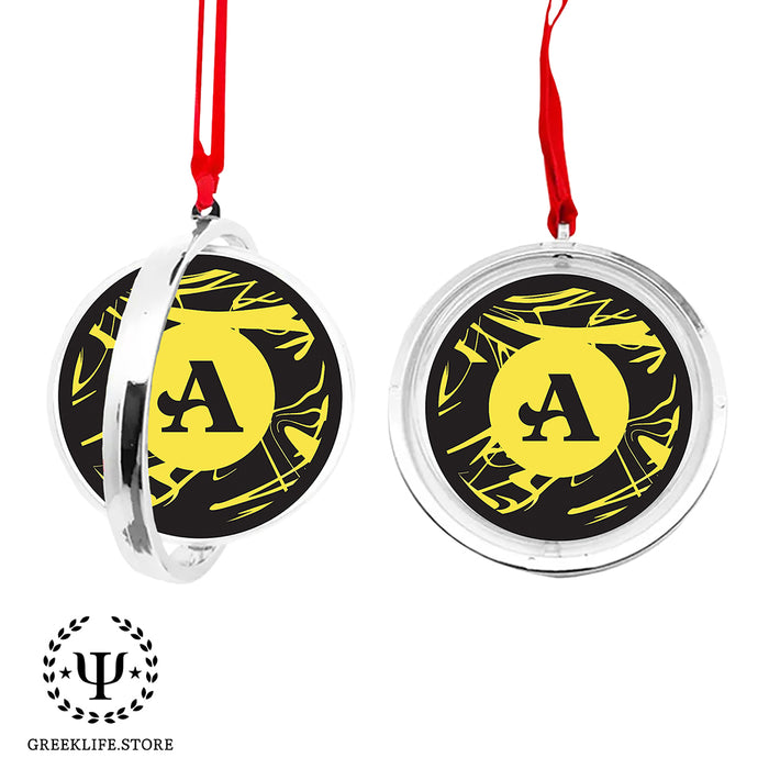 Acacia Fraternity Christmas Reversible Flat Round Ornament