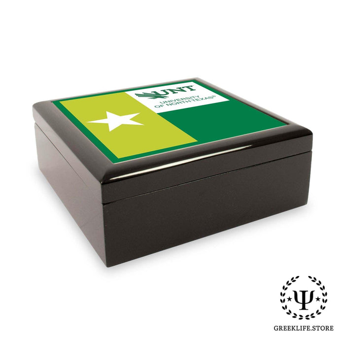 University of North Texas Keepsake Box Wooden