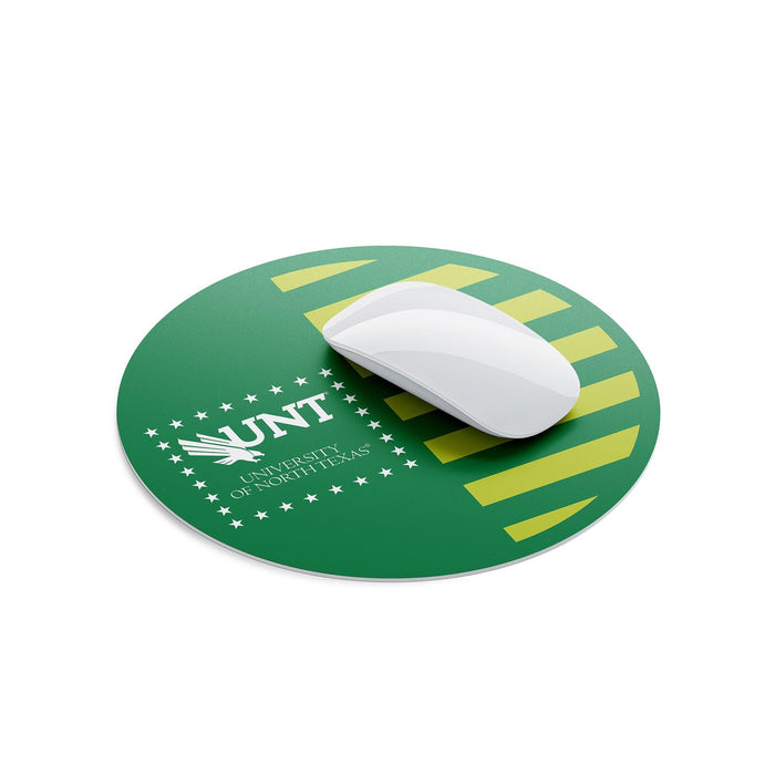 University of North Texas Mouse Pad Round