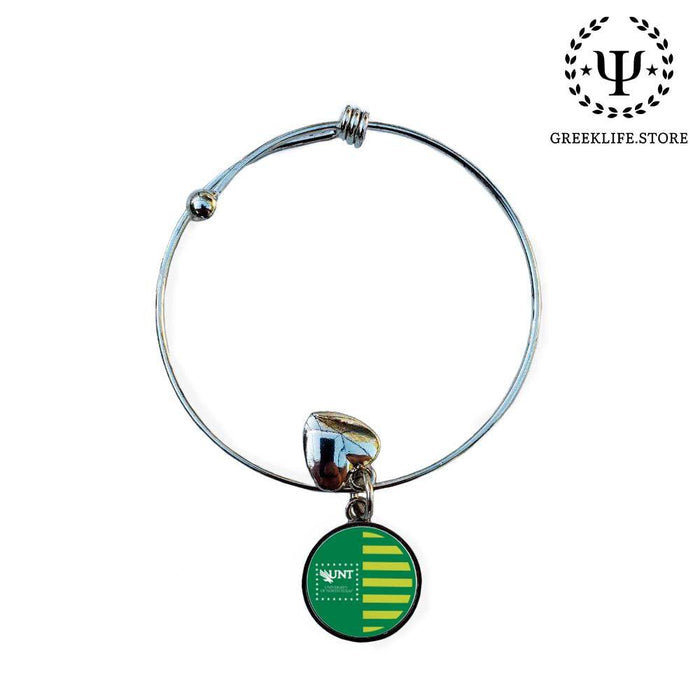 University of North Texas Round Adjustable Bracelet