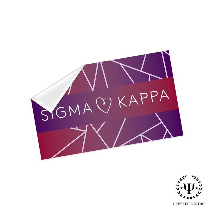 Sigma Kappa Decal Sticker