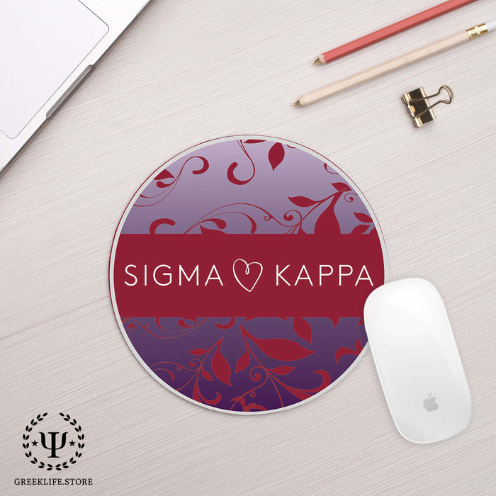 Sigma Kappa Mouse Pad Round