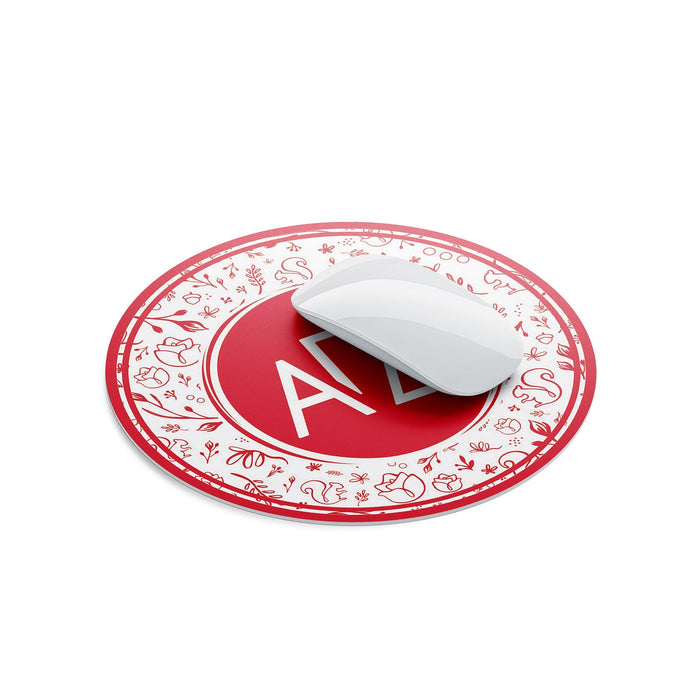 Alpha Gamma Delta Mouse Pad Round