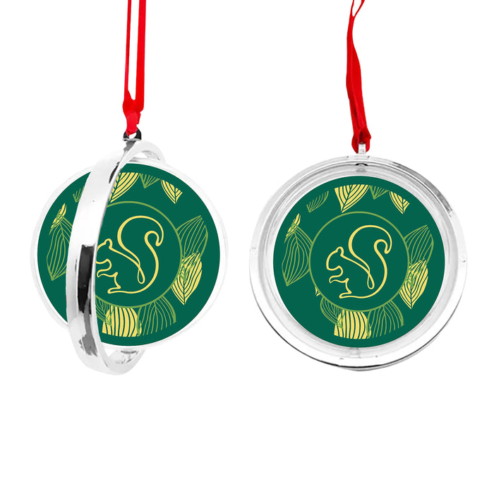 Alpha Gamma Delta Christmas Reversible Flat Round Ornament