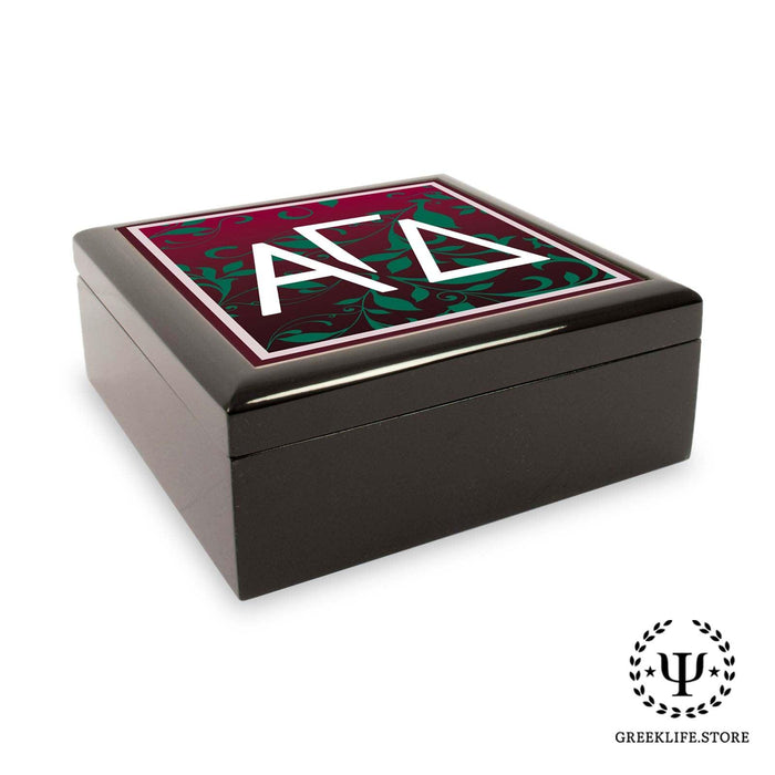 Alpha Gamma Delta Keepsake Box Wooden