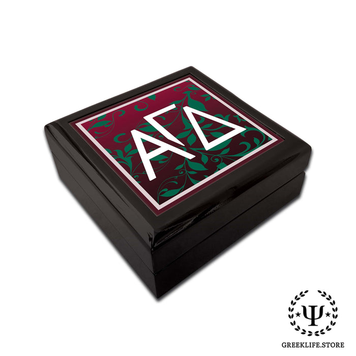 Alpha Gamma Delta Keepsake Box Wooden